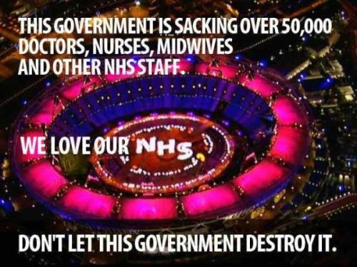 Olympic We Love the NHS