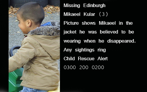 Mikaeel Kular, Child Rescue Alert